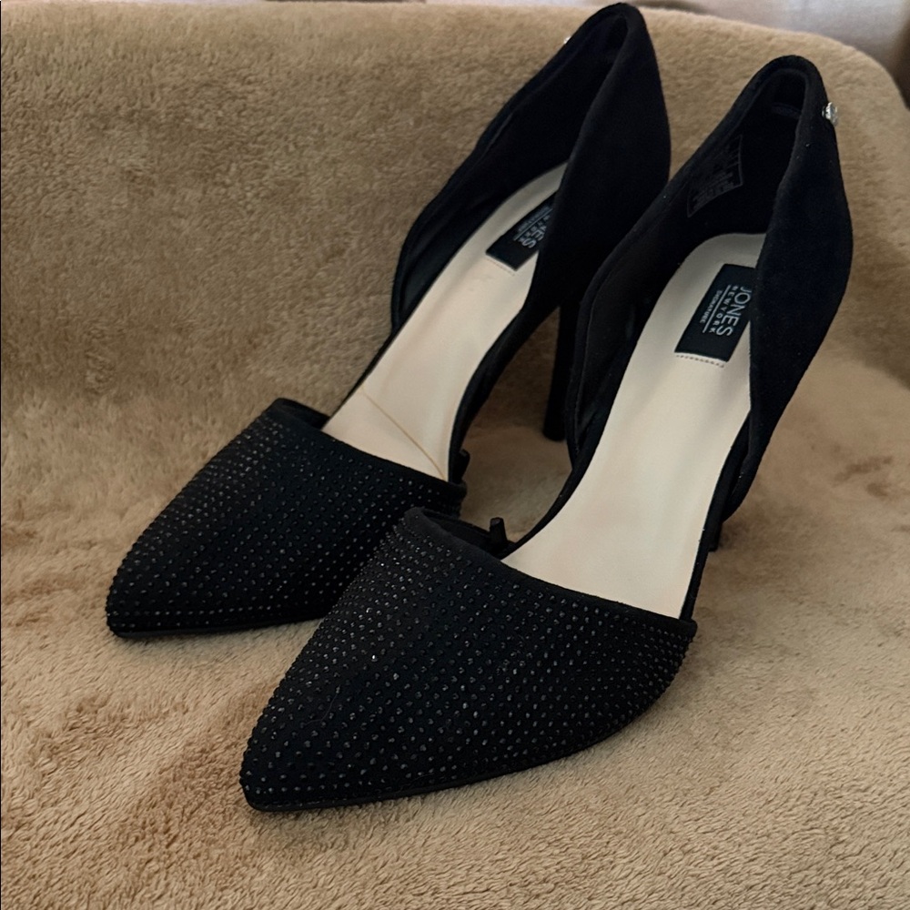 Jones New York Black Studded Heels